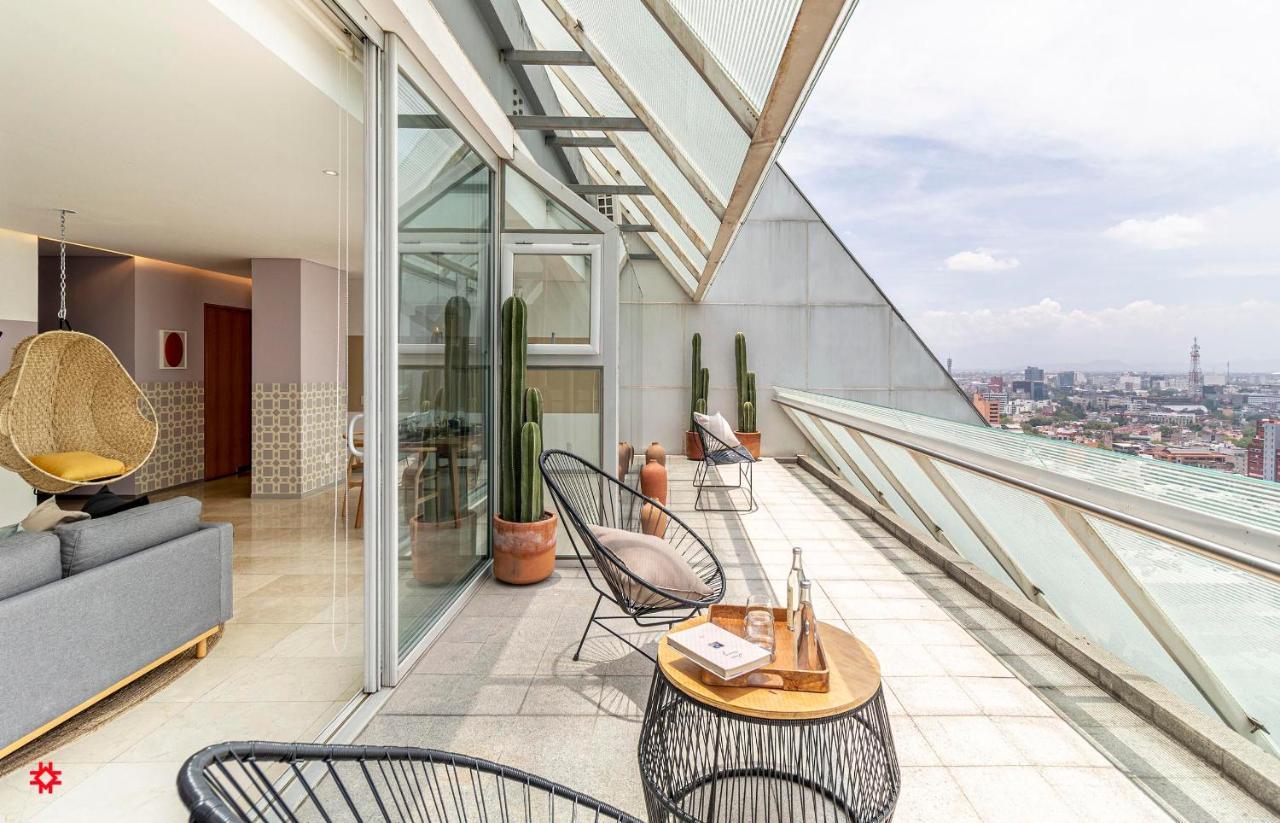 Ferienwohnung Casa Reforma By Kukun Mexiko-Stadt Exterior foto